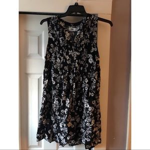 Black and White Flower dress